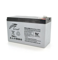 Стационарная свинцово кислотная AGM батарея Ritar HR12-32W